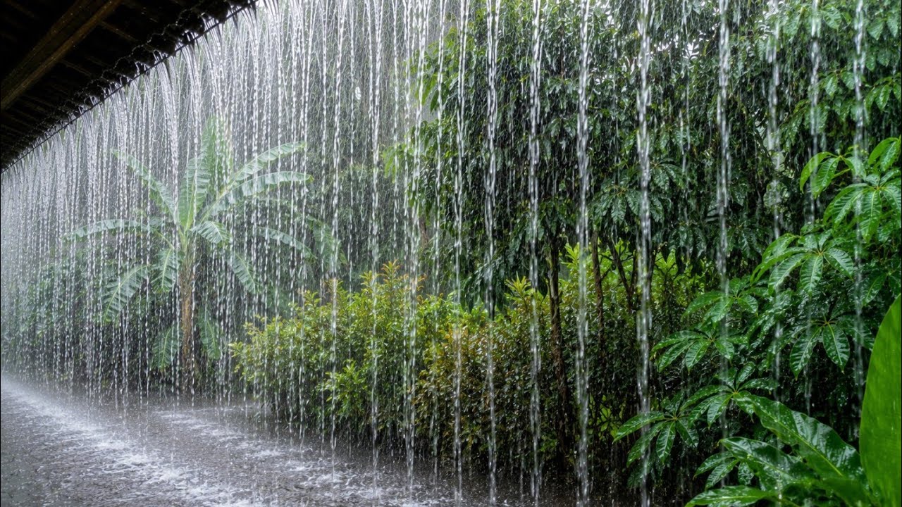 Assista a Fall Asleep Fast! Real Heavy Rain Sounds in a Tropical Forest (No Ads) | Deep Sleep All Night no YouTube Assista a Fall Asleep Fast! Real Heavy Rain Sounds in a Tropical Forest (No Ads) | Deep Sleep All Night no YouTube
