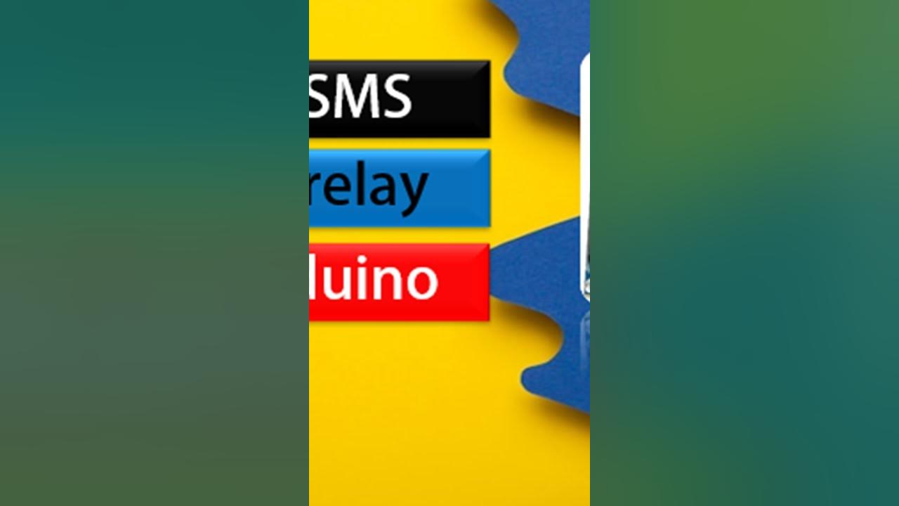 Arduino SMS relay control sim 900 YouTube
