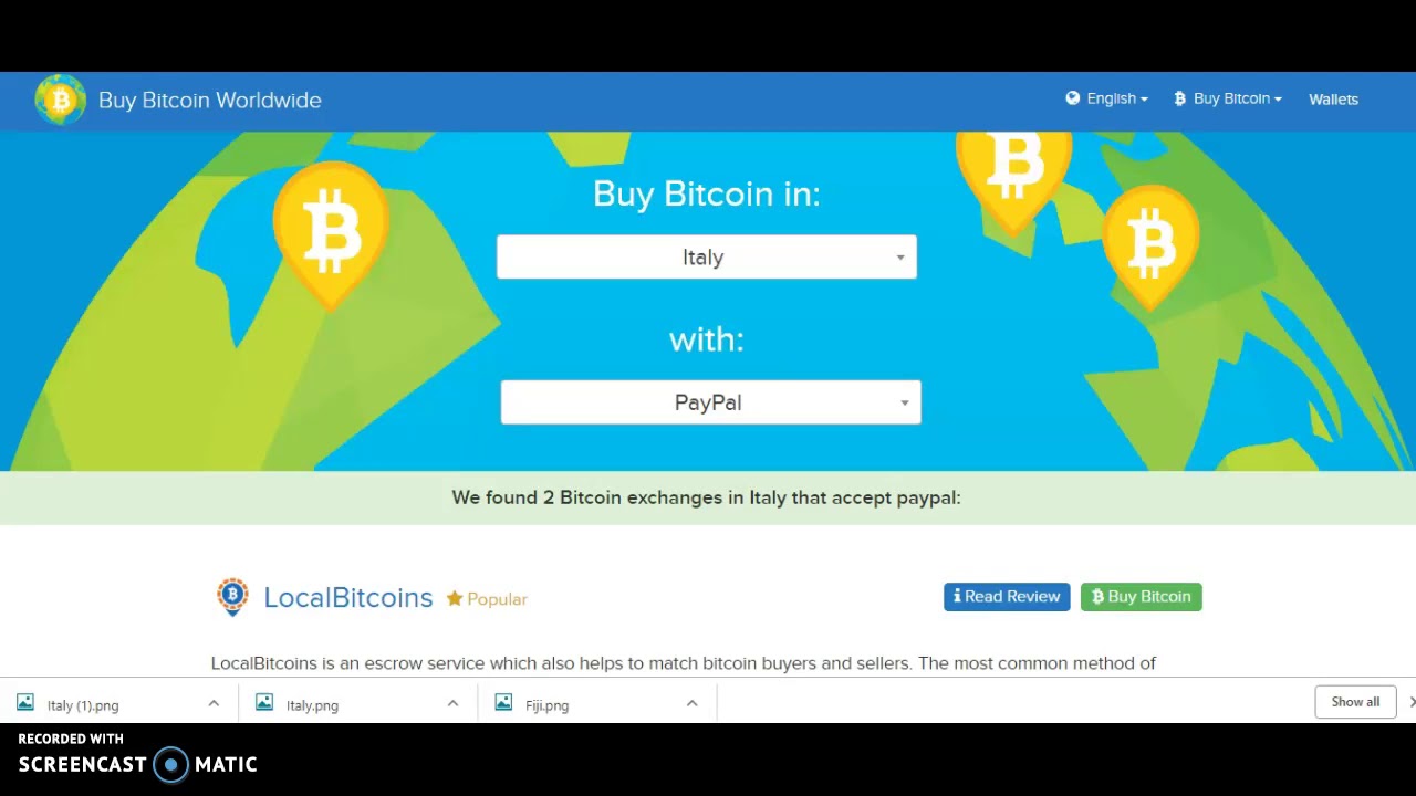 how to buy bitcoins in italy