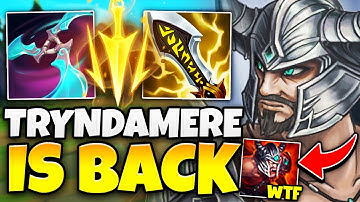 RIOT BROKE TRYNDAMERE WITH THE NEW LETHAL TEMPO! THIS RUNE IS 100% UNFAIR!