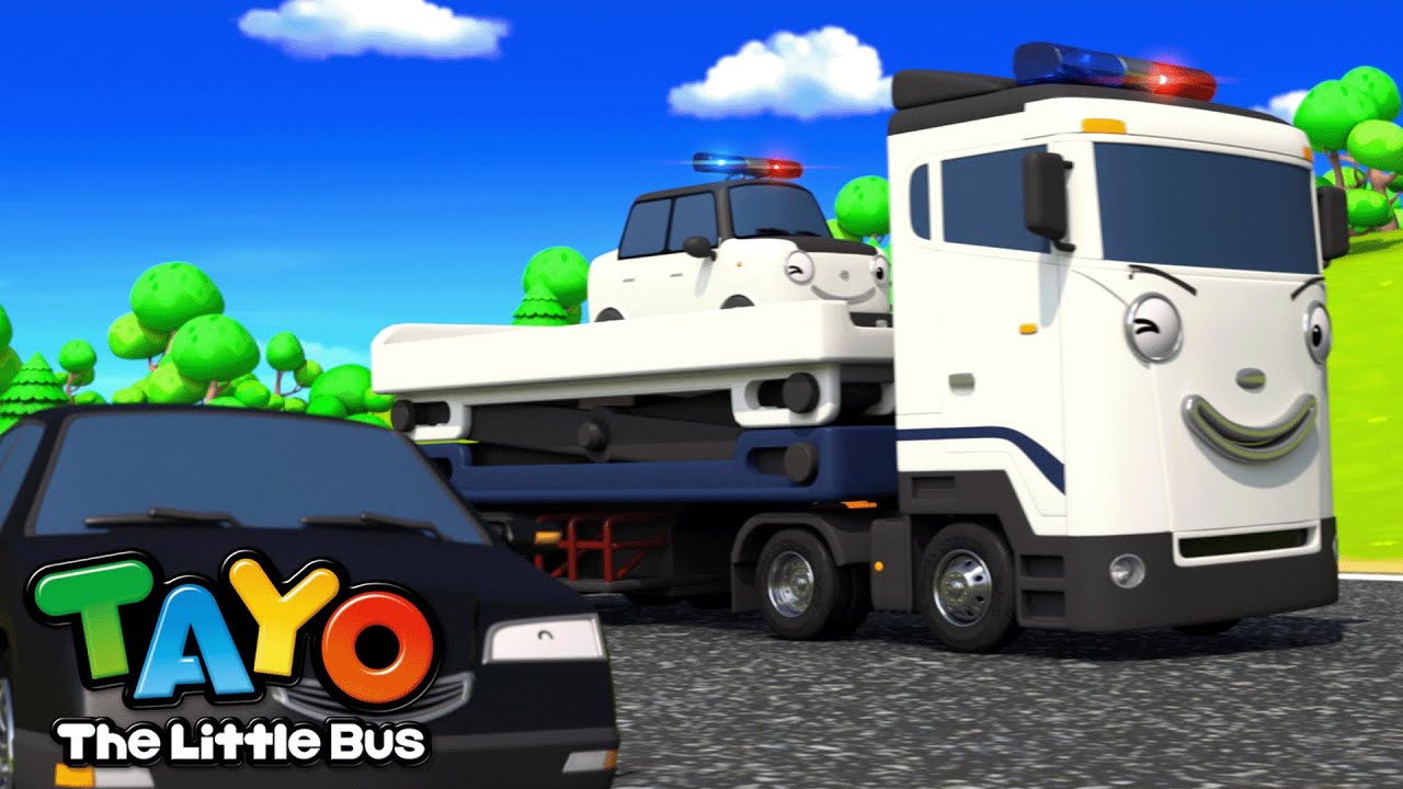 RESCUE TAYO 2 | Let's Go, Police Force | Tayo Rescue Team Song l Tayo ...