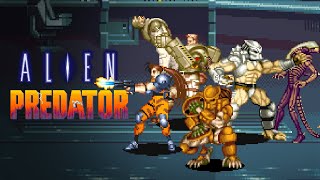 Alien vs. Predator / エイリアンVSプレデター (1994) Arcade  3 Players [TAS]