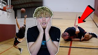 I Witnessed The Worst Basketball Injury EVER...