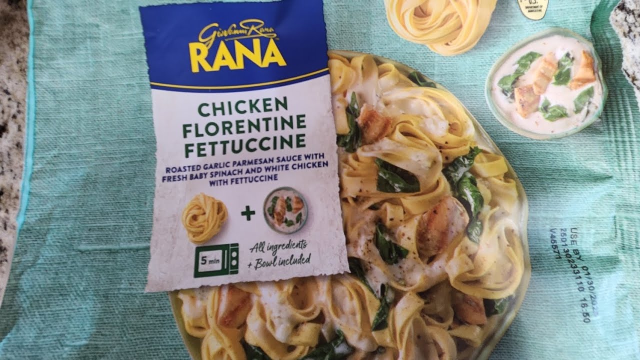 Rana Chicken Florentine Fettuccine Review #foodlover #pasta #fettuccine ...