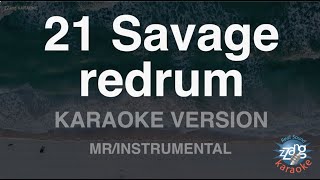 21 Savage-redrum (MR/Instrumental) (Karaoke Version)