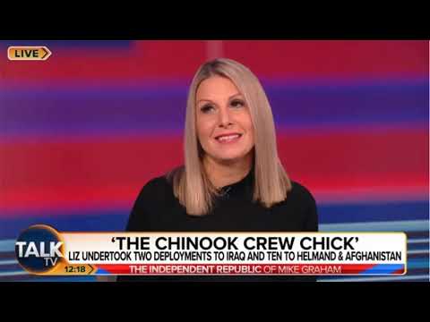 Chinook Crew 'Chick' R.A.F veteran on Talk TV