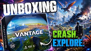Vantage unboxing #boardgame #explore #game #fun
