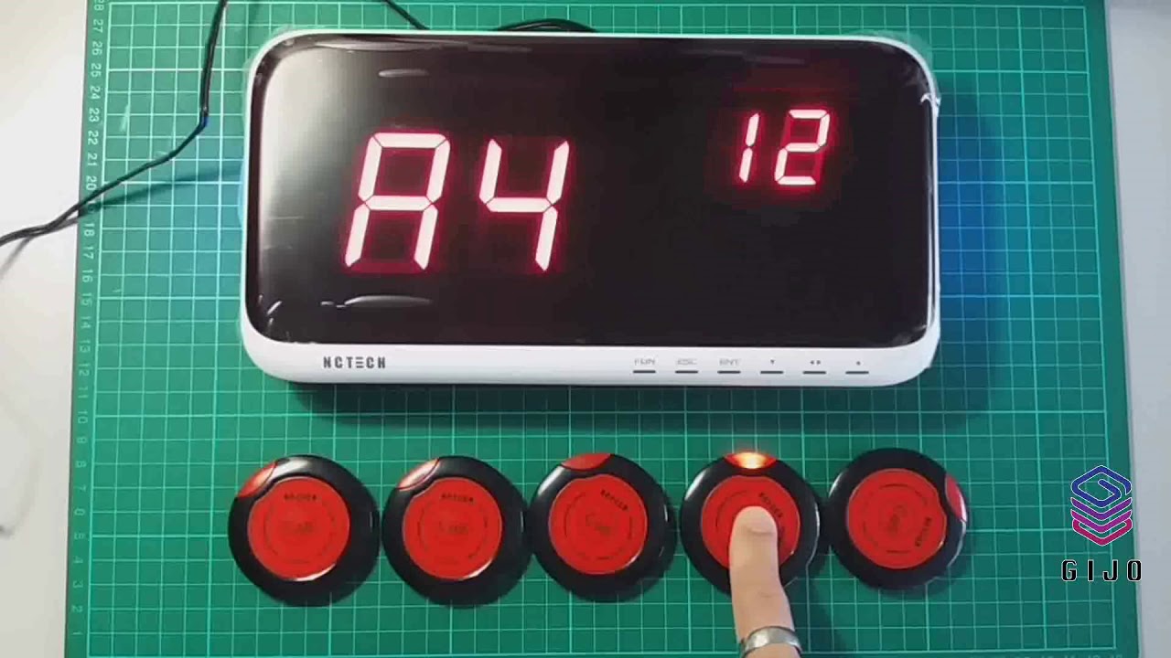 NCTECH Wireless Calling System Solution Demonstration by Syarikat ...