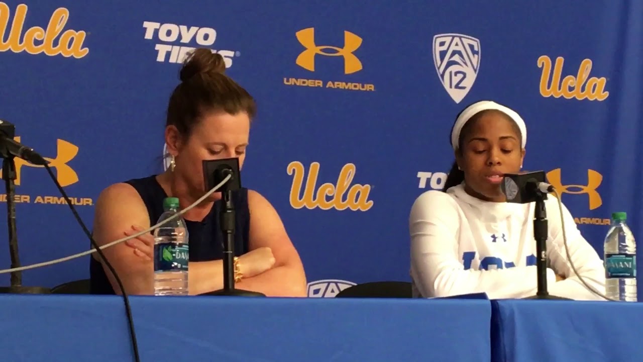 UCLA women’s basketball post USC press conference YouTube
