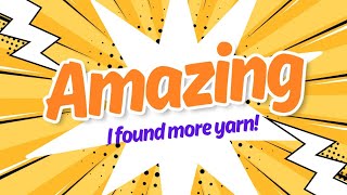 So much yarn from the camper!