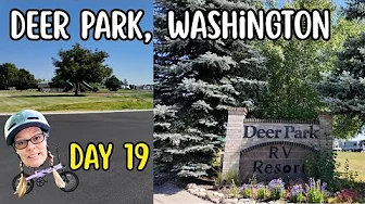 DAY 19 Ebike for Charity DAILY RV LIVING VLOG ♥ St. Jude Fundraiser!  Deer Park WA