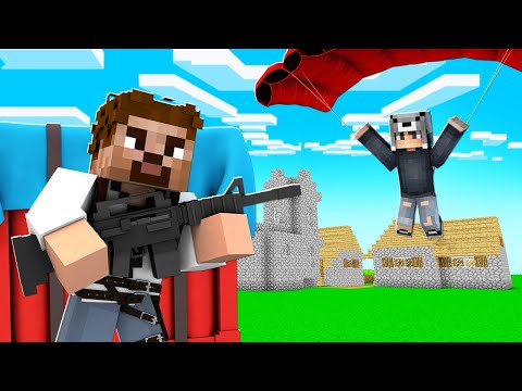 FAKİR VS PUBG ✈️🪂 - Minecraft