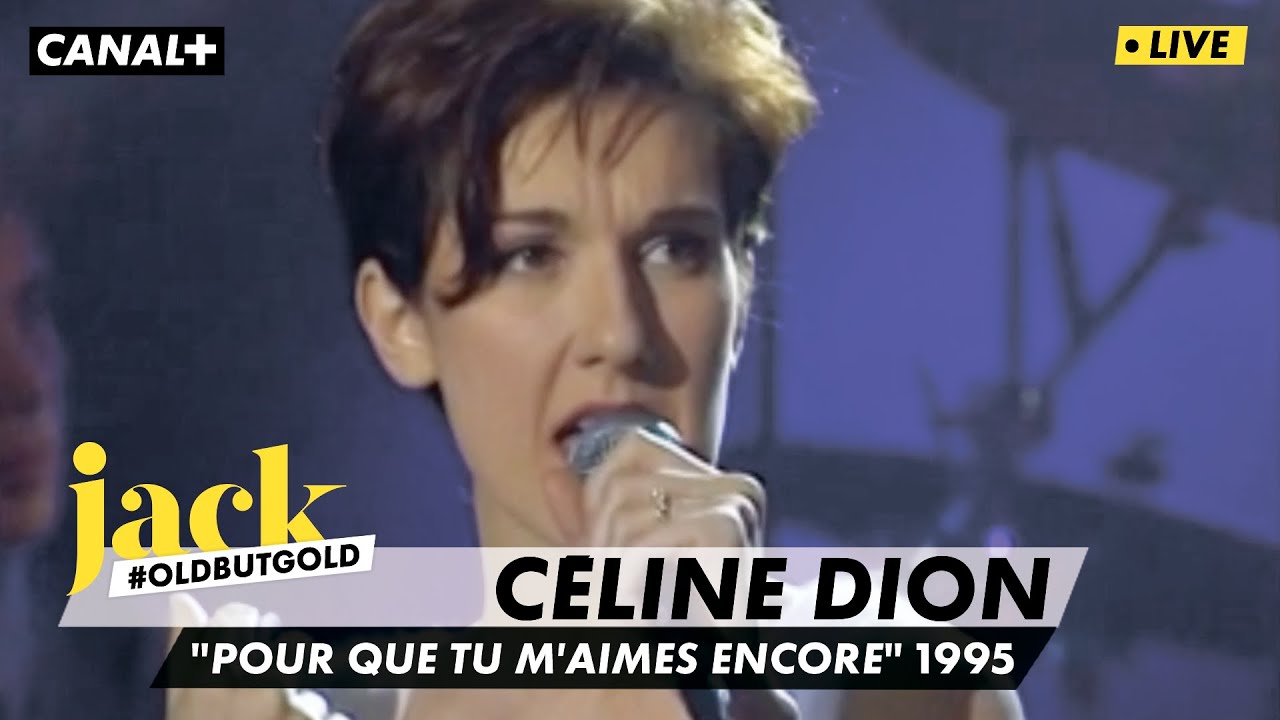 Céline Dion et JeanJacques Goldman Pour que tu m’aimes encore Live