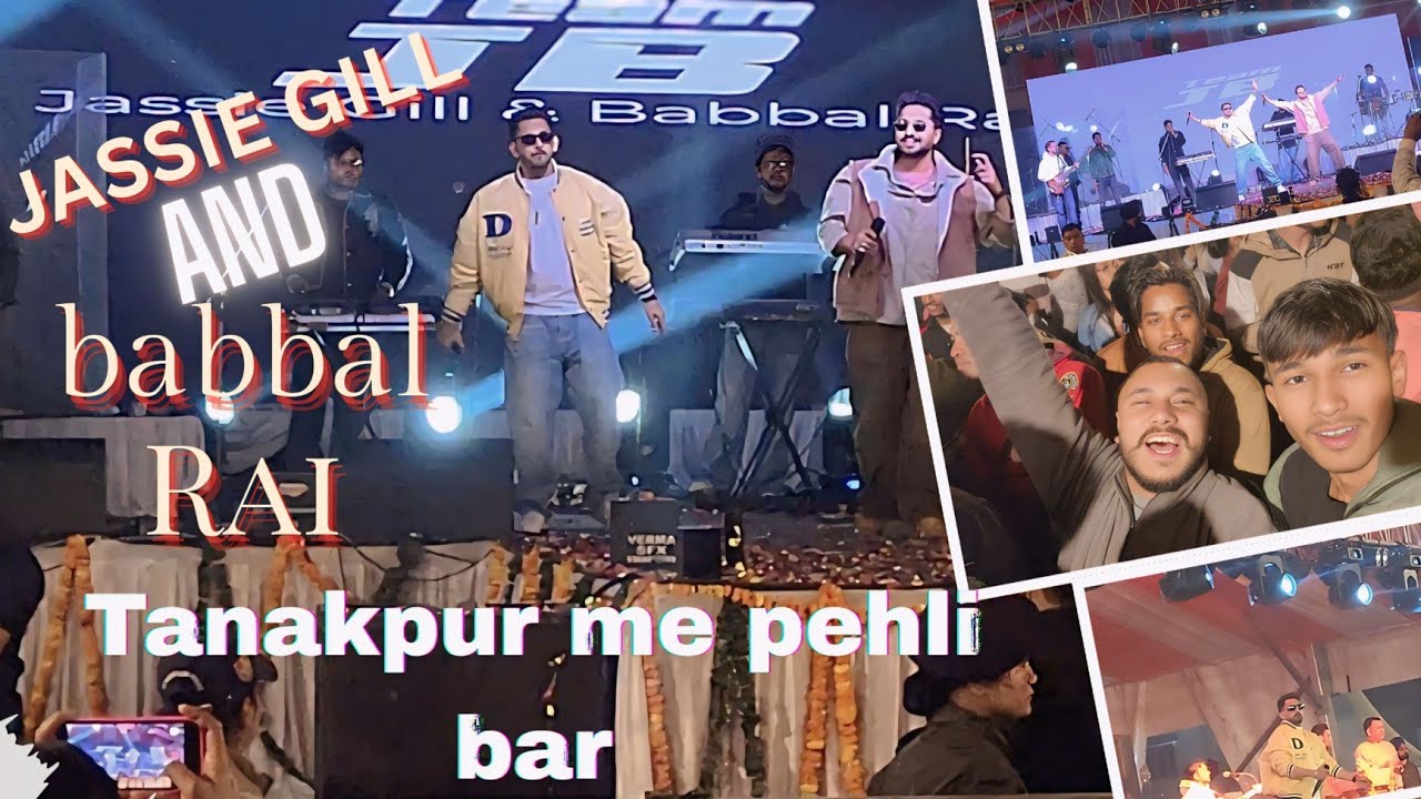 ​Jassi Gill & Babbal Rai ne Tanakpur mein aag laga di!🥵🥵  | Live Concert Vlog#JassiGill​#BabbalRai​