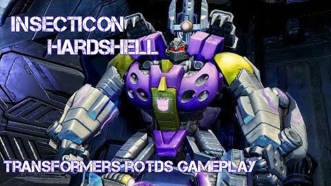 Transformers ROTDS Escalation (Insecticon HardShell) Gameplay