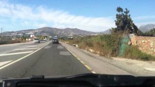 Journey From Motril Towards Monte de los Almendros Costa Tropical, Granada, Andalucia, Spain.