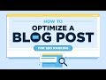 How to Optimize a Blog Post for SEO Ranking Ability (On-Page Optimization)