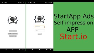 StartApp Ads Self impression  app free | android studio app , adscolony,admob,start.io,unity ads