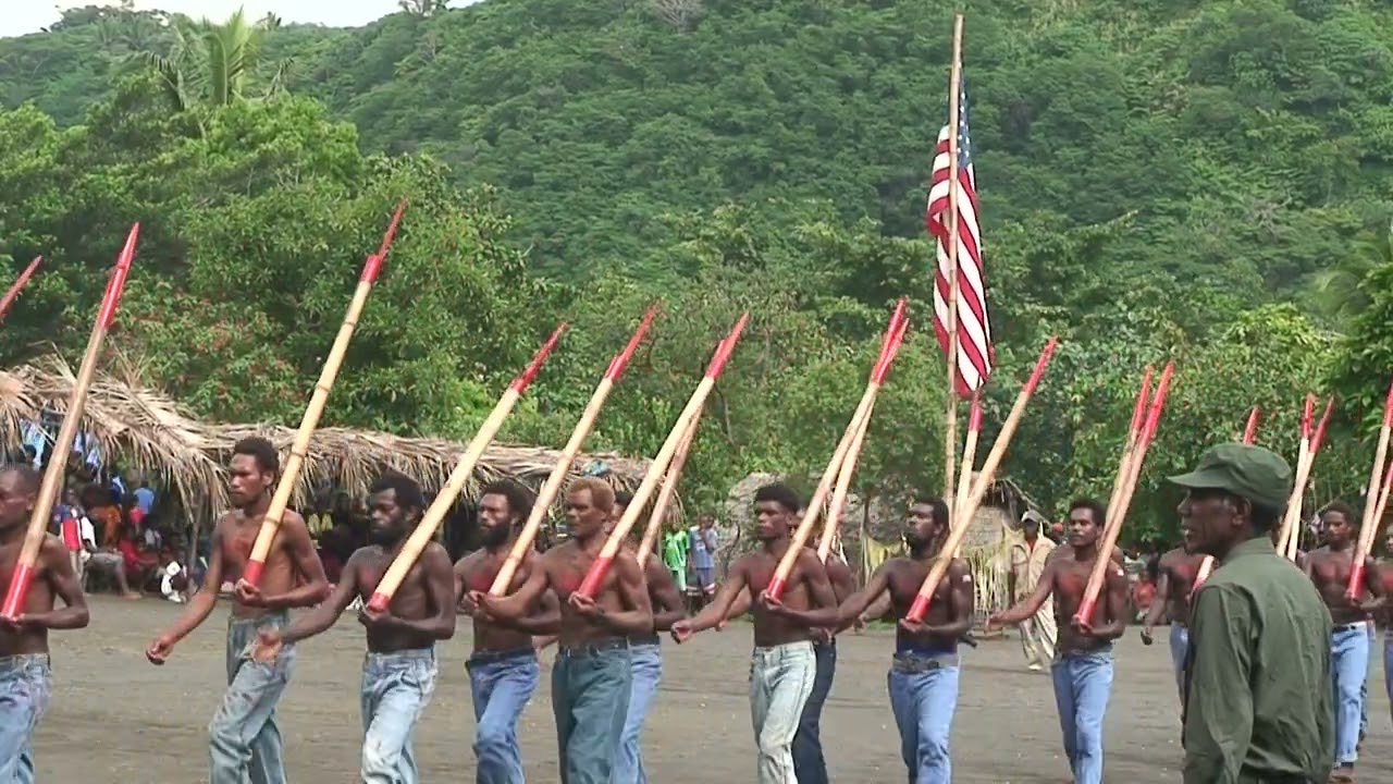 Historic Cargo Cult video - John Frum Movement, Vanuatu