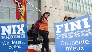Federal Employees Rally Against Phoenix Pay System