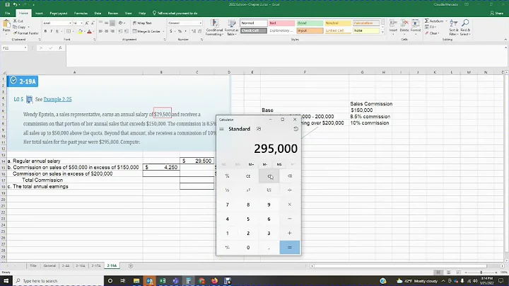 Payroll 2022- Problem 2-19A