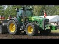 John Deere 8530 Tractor Pullers | PURE SOUND | Pulling The Heavy Sledge Around | Tractor Pulling DK