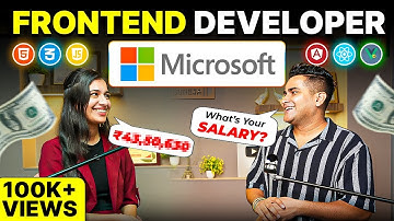 How She Hired as Frontend Developer in Microsoft - Step by Step to Crack Product Companies in 2025