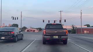Driving Thru Decatur Alabama