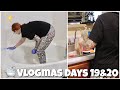 APARTMENT DEEP CLEAN + MAKING PRESENTS ✨ | vlogmas days 19&20| 2020|