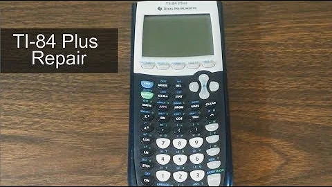 TI-84 Plus Calculator Dead. Repair.