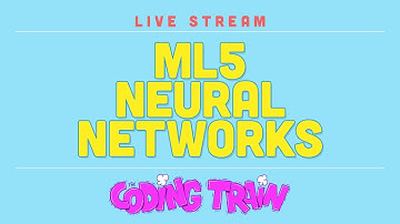 Coding Train Live 188: ml5.neuralNetwork