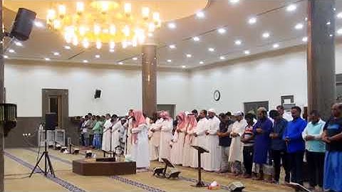 عشائية مرئيّة | للقارئ عبدالعزيز النصار الدوسري1439/10/7