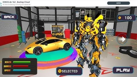 TRANSFORMER ROBOT CAR GAME PART 8 | GRAND ROBOT CAR TRANSFORMATION 3D | OPEN WORLD GAMEPLAY ANDROID