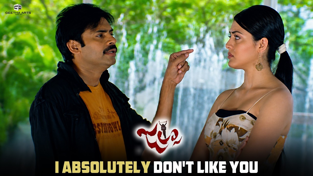 Jalsa Movie | I Absolutely Don't Like You | Pawan Kalyan, Ileana, Prakash Raj | Trivikram