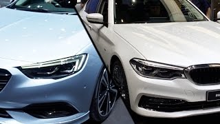 2017 BMW 5 Series vs. 2017 Opel Insignia