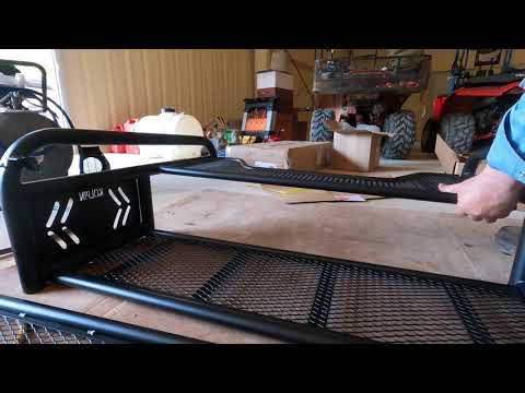 Kolpin ATV Rear Drop Cargo Basket with Tailgate. Unboxing, Assembly and Review