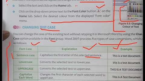 Computer class 3 chapter 5 FORMATTING A DOCUMENT  PART 5 cyberapps
