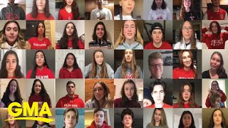 ‘We will get through this together’ high school seniors share this positive message l GMA Digital