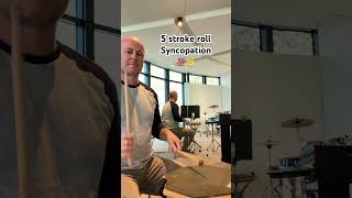 5 Stroke Roll Syncopation 💯👌