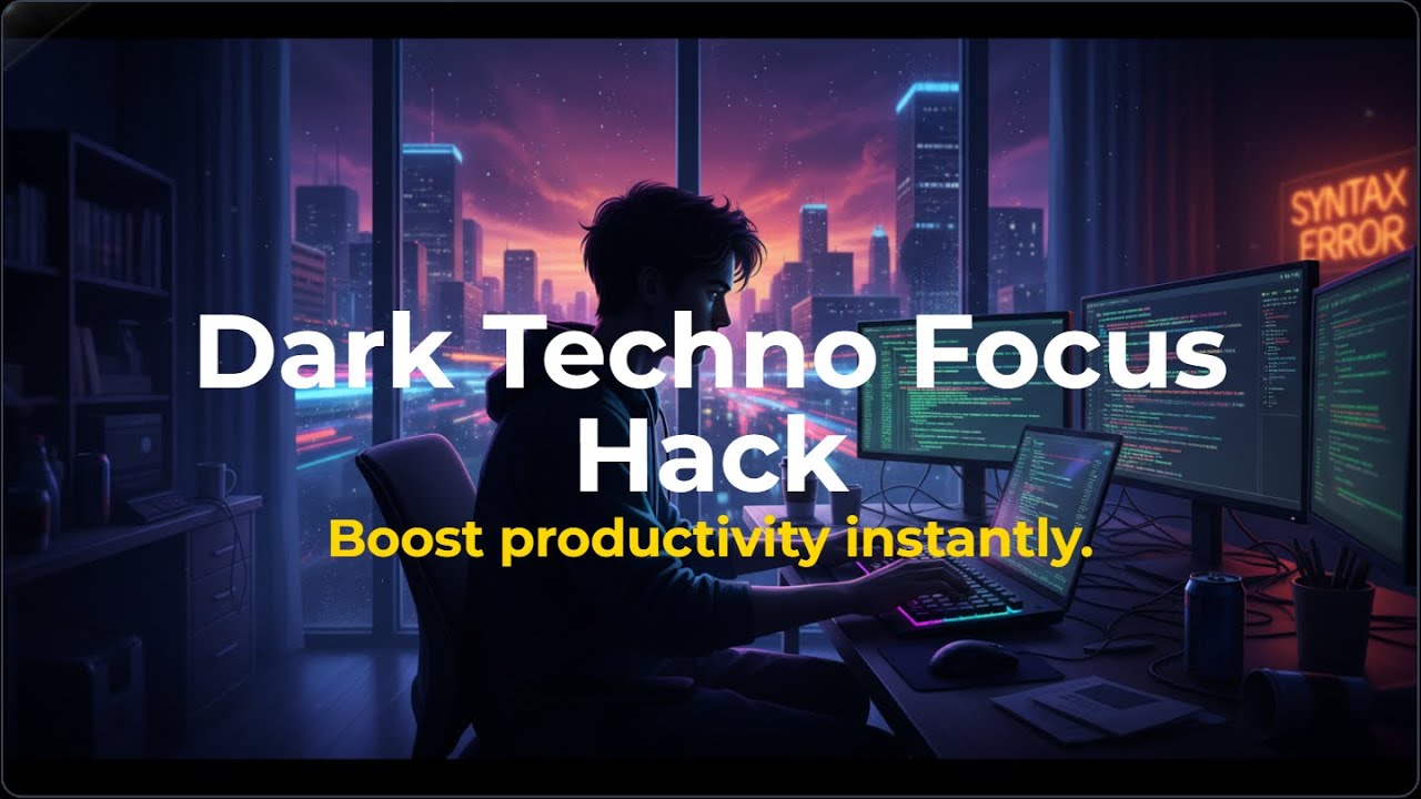 DeepFocus Coding – Fast-Paced Techno Mix for Programmers - YouTube