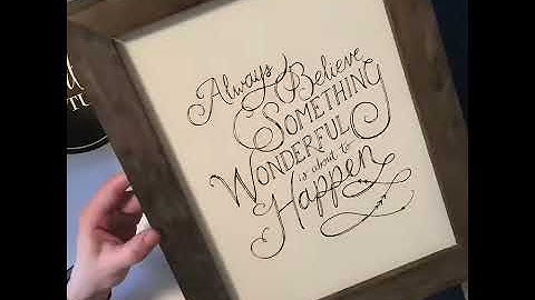 Chalk Couture project from start to finish how EASY it is