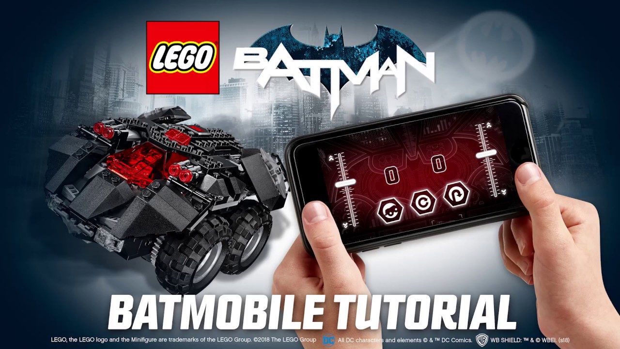 lego batmobile control