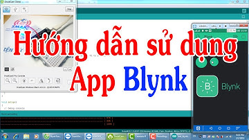 Hướng dẫn sử dụng blynk - điều khiển tắt mở đèn qua wifi sử dụng nodemcu esp8266