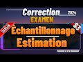 Correction dexamen dechantillonnage et estimation s3 sn 20232024 darija