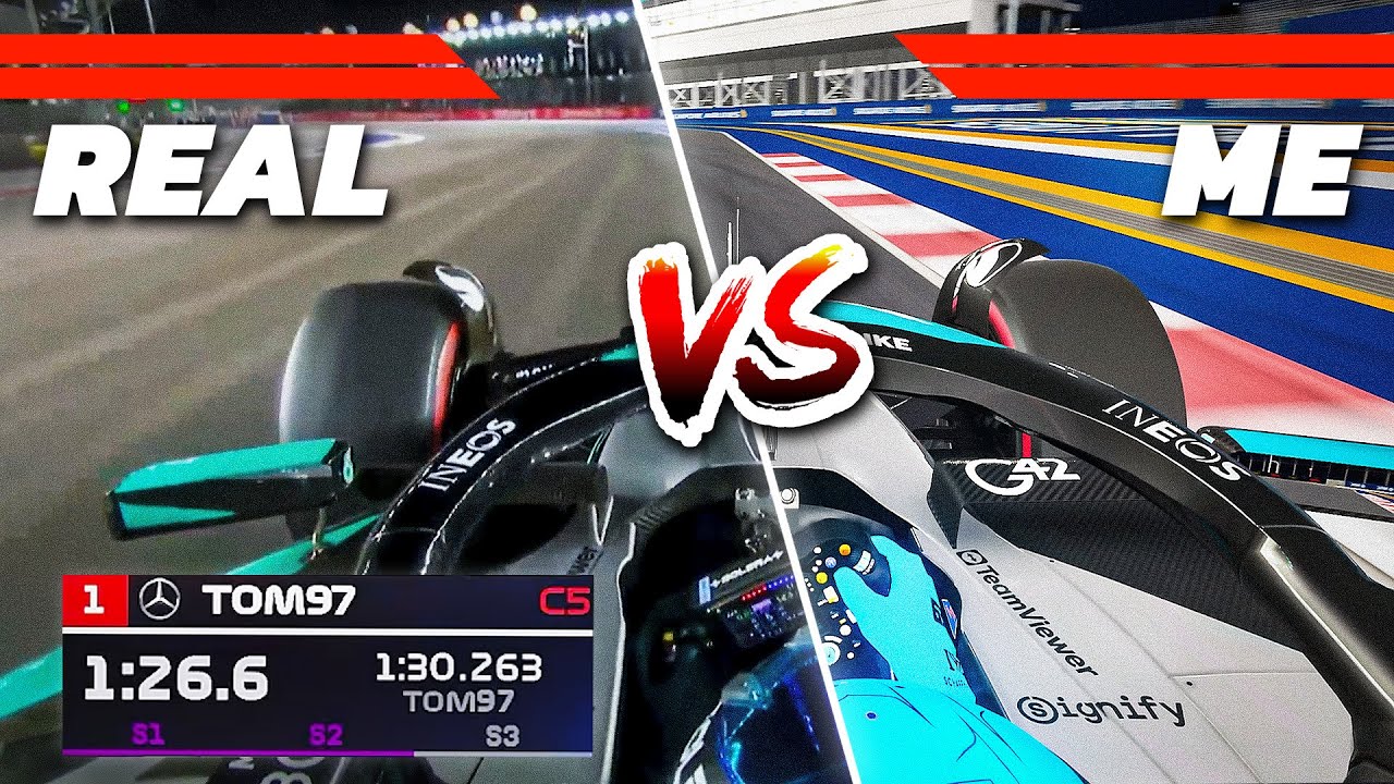 Can I beat the F1 2025 Singapore Grand Prix Pole Position Lap?