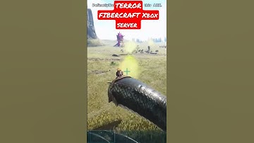 TERROR FIBERCRAFT SERVER BASILISK VS MANTIS #ark #shortvideo