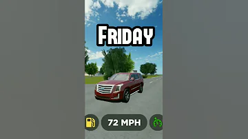 How each day feels #shorts  #roblox #greenville