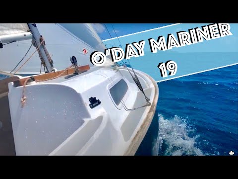 Бейне: O'Day Mariner 19 желкенді қайығына шолу
