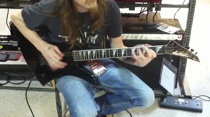 Jackson Marty Friedman Signature kelly