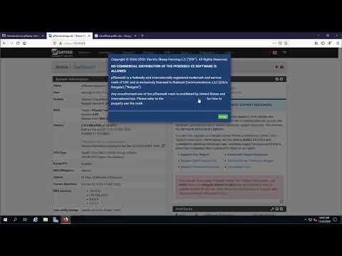 pfSense Web GUI initial setup (Getting Started II)